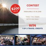 via rail promotional travel credit